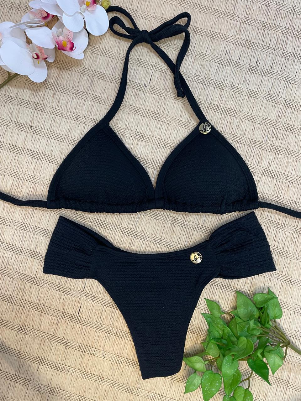 Biquíni Cortininha AK - Com textura