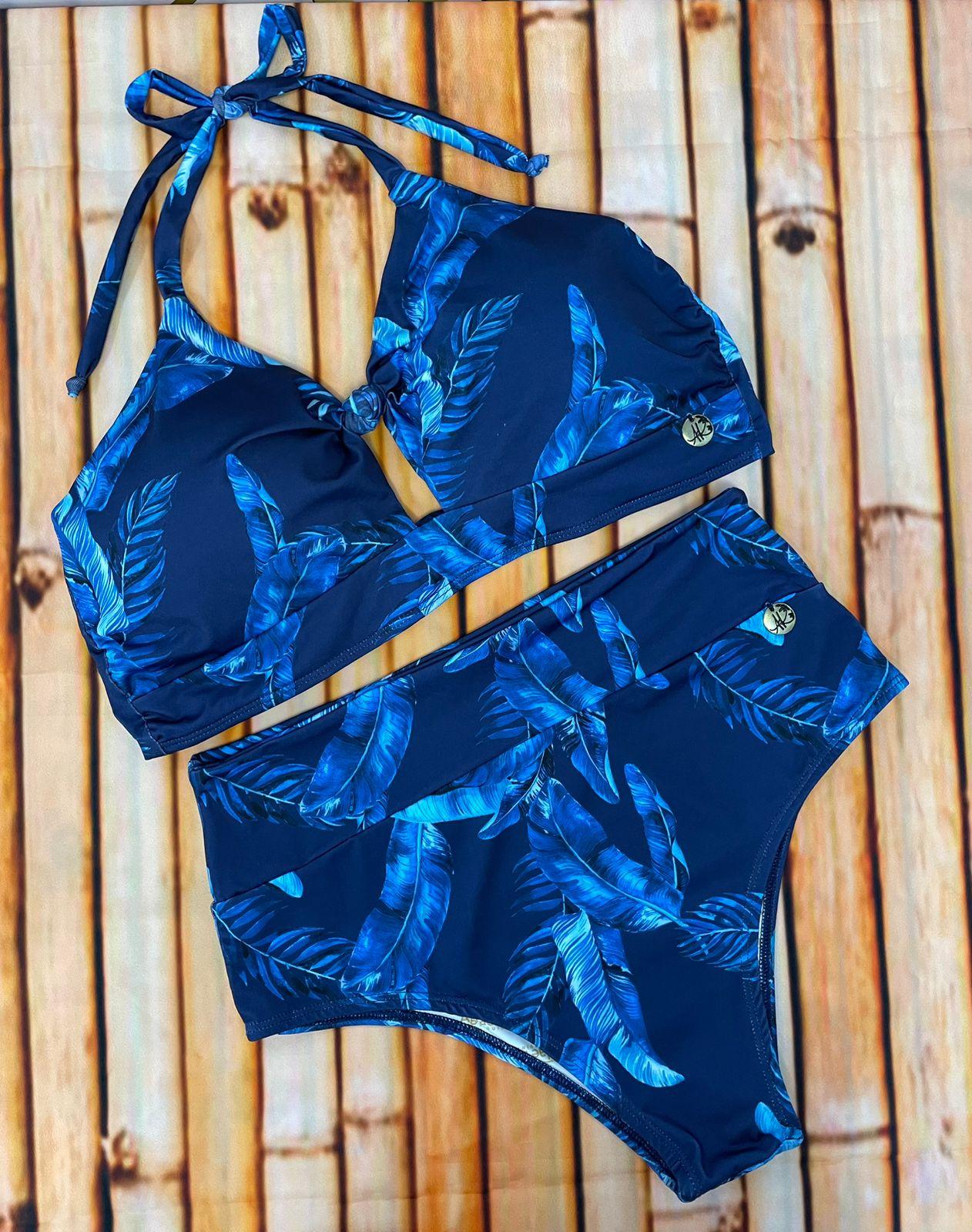 Biquíni Sutiã 1 Nó + Calcinha Simples com Cós